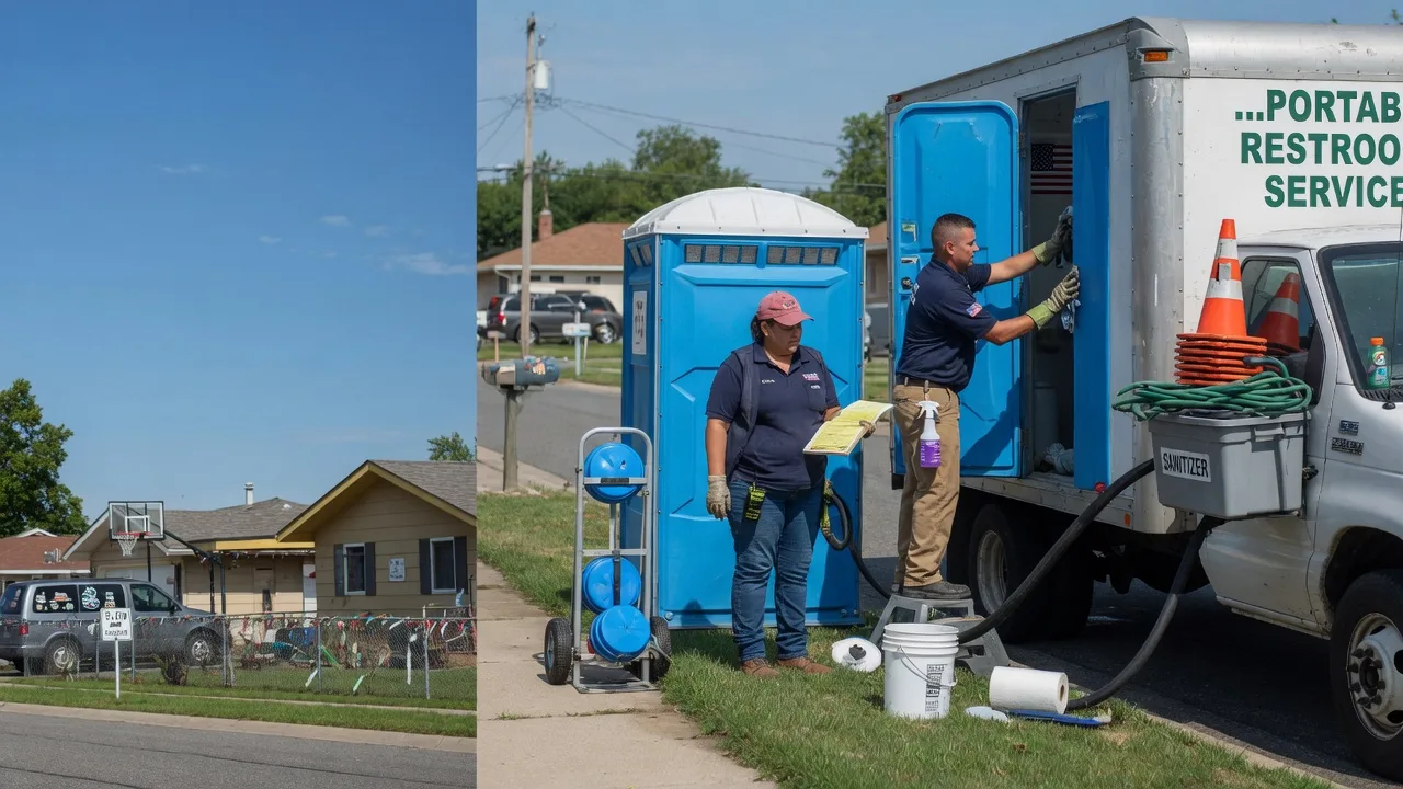 Portable Toilet Rental in Bleiblerville, TX near me